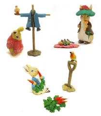 【中古】食玩 トレーディングフィギュア 全3種セット 「ピーターラビット フィギュアコレクション」