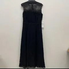 AP36 GRACECONTINENTAL レースプリーツフレアOP ブラック