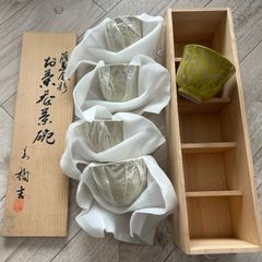 平安 石峰 粉引 小付 五客 陶器 鉢 小鉢 桜 花形 5点 - メルカリ
