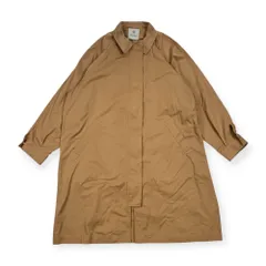 nano & CO ナノユニバース ステンカラーコート トレンチコート F/ベージュ レディース