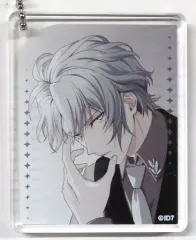 【中古】キーホルダー 八乙女楽 「アイドリッシュセブン×animatecafe CoLotta トレーディングアクリルプレートキーホルダー Sugao ver.」