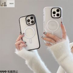 심플하게 코디 할 수 iPhone 케이스 무지 투명 케이스 티파이 MagSafe 대응 CASETiFY 내충격 클리어 소프트 케이스 iPhone17/iPhone 17 Air/17Pro/iphone16/15/14/13/12 다기종 대응