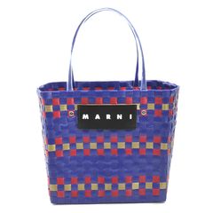 値下げしました！Marni マルニ カゴバッグ ドット - メルカリ