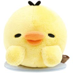 [신품·무료우송] 리락쿠마 달라붙어 이용해 느긋하게 봉제인형(어쨌든 넝마 시리즈·키이로이트리) MO86001