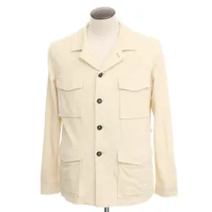 【新品】タリアトーレ TAGLIATORE VINCE パイルコットン サファリジャケット ベージュ【サイズ50】【メンズ】のサムネイル