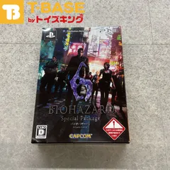 PlayStation3/プレイステーション3/プレステ3/PS3 CAPCOM カプコン BIOHAZARD SpecialPackage バイオハザード 6 スペシャル パッケージ ソフト