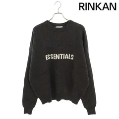 フォグ  ESSENTIALS ロゴクルーネックニット メンズ Sのサムネイル