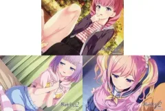 【中古】ポストカード 集合 ポストカード3種セット 「PS4/Switchソフト 放課後シンデレラ2/1+2パック」 Amazon.co.jp購入特典