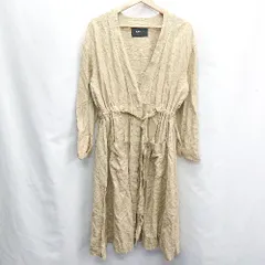 ■ SIMPLICITE 長袖 スプリングコート サイズ表記なし ベージュ レディース E  【1406050059774】