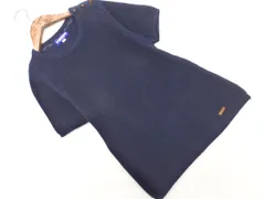 未使用◆バーバリーブルーレーベル サマーニットカットソー BURBERRY - BURBERRY バーバリー BLUE LABEL ブルーレーベル V