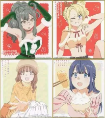 【中古】紙製品 全4種セット 描き下ろしミニ色紙 「青春ブタ野郎はランドセルガールの夢を見ない」 入場者特典第3弾