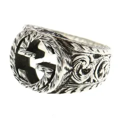 GUCCI (グッチ) ラベスク インターロッキングG リング