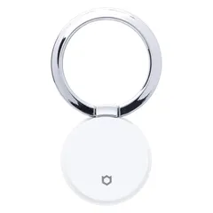 iFace スマホリング 薄型 iPhone/Android対応 360度回転 フラットタイプ (マットホワイト)【リングホルダー アイフェイス 落下防止 スタンド スマートフォン リング ホールドリング】