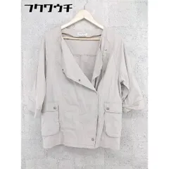 ◇ GLOBAL WORK グローバル ワーク 長袖 ジャケット サイズM グレージュ系 レディース 【中古】 【1002802094064】