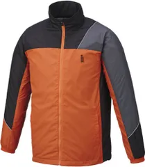 ゴーセン GOSEN テニス ウィンド ウォーマージャケット メンズ レディース ウインドジャケット 上着 アウター 羽織 部活 チーム 保温 撥水 はっ水 はっすい  Y1808 21 オレンジ