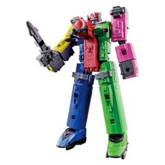 O 열차전대 토큐우저 DXROBO UNIVERSE 토큐우오 반다이 BANDAI 장난감 로봇 콜렉터 피규어 실내 놀이 3세 소년 합체 선물 선물 생일 축하 선물 블랙 프라이데이 크리스마스