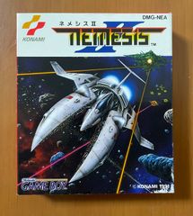 《美品》GB  ネメシスⅡ  箱説ハガキ付き　KONAMI ゲームボーイソフト