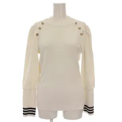 良品 ボーダーズアットバルコニー セーター ニット 長袖 フリル ベージュ 36 BORDERS at BALCONY（ニット/セーター）のフリマアイテム一覧