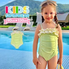 キッズ 水着 女の子 ワンピース 130 120 キッズ水着 CM 90 110 おしゃれ 幼稚園 オールインワン水着 女の子水着 保育園 かわいい 100  vii3v673615