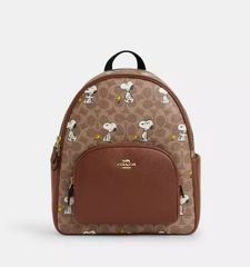 完売間近【COACH X PEANUTS】カーゴ トート バッグ 26