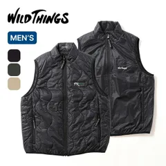 【新品】WILD THINGS ワイルドシングス リバーシブルビレイベスト メンズ WT25140SK