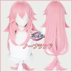 【即購入可】原神 GENSHIN 八重神子 コスプレ +ウィッグMサイズ ウィッグネット付き」コスプレかつら 八重神子 原神 Genshin