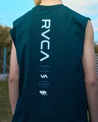 2025春夏 新品【RVCA/ルーカ/ルカ】ESCAPE SFTT 水陸両用サーフタンクトップ BLK メンズ BF041878