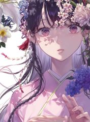 【額付き】手描きイラスト オリジナル 創作 原画 紫陽花 梅雨 白無垢 女の子 額付き】手描きイラスト オリジナル 創作 原画 紫陽花 梅雨 白無垢