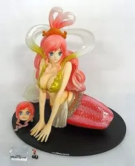 【中古】食玩 トレーディングフィギュア しらほし姫 「1/144 WORLD SCALE ワンピース」 プレミアムバンダイ＆集英社Mekke!限定