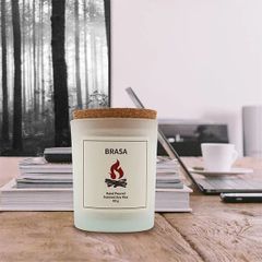 キャンプファイヤー タバコウッド アロマキャンドル aroma candles