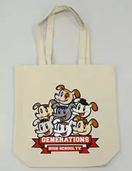 【中古】バッグ GENERATIONS ジェネ犬トートバッグ 「GENERATIONS 24時間テレビ 24時間いろんなライブできるかなぁ?」