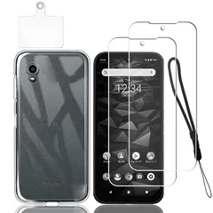 ｋａｗａｙｌＪＰ 京セラ KYOCERA DIGNO BX2 ガラスフィルム + DIGNO BX2 ケース カバー KC-S302 フィルム 硬度9H 保護ケース TPU素材製 耐衝撃 高透過率 気泡 飛散防止 撥水撥油