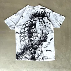 アインシュタイン　andazia Tシャツ ブラック　フェード 90s ANDAZIA アインシュタイン アート フェード ブラック T