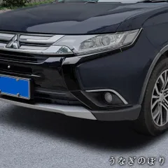 【美品・未使用新品】16～22年式対応 アウトランダー専用 フロントグリルガーニッシュ 6点セット 外装パーツ 取付簡単 立体感UP 亮黑仕上 高級感演出CYB725目玉商品