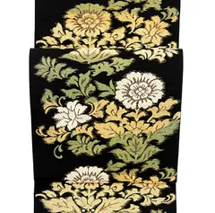 京都西陣まいづる 金唐革織 徳力彦之助監修帯 新品 京都西陣まいづる 金唐革織 徳力彦之助監修帯 新品