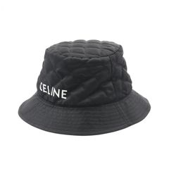 セリーヌ CELINE ハット ナイロン バケットハット レディース Used A