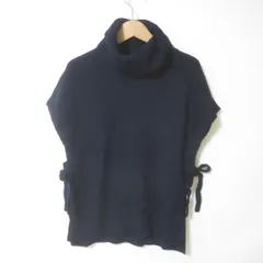 s791　ZUCCa　ズッカ　ネイビー　ニット　セーター　M