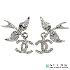 CHANEL シャネル ピアス 鳥モチーフ C25S 約6.8g ココマーク アクセサリー H20807
