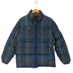ゲス GUESS TRIANGLE LOGO REVERSIBLE リバーシブルダウンジャケット 裾ドローコード メンズ JPN：M のサムネイル