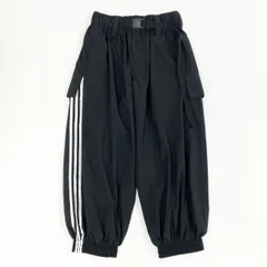 38f9 《美品》 Y-3 ワイスリー 24AW NYL PANT カーゴ トラックパンツ IW7498 S ブラック リップストップ Yohji Yamamoto ヨウジヤマモトのサムネイル