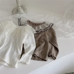 【子ども服】フリルトップス/80cm・90cm