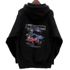完売品 DALL clothing ワークジャケット 中綿パーカー 刺繍ロゴ ジャケット | DALL