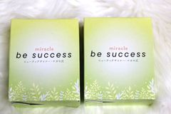【miracle be successビーサクセス　ビューティデザイナー・ナガセ式　内容量84g（3g×28包）×1箱＋（3g×27包）×1箱　賞味期限2027.8】