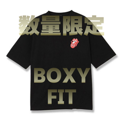 【希少】RS No,9 Harajuku【The Rolling Stones RS9 Mastermind World Tongue Boxy Fit Tee】Tシャツ　M/L