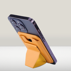 MagSafe対応 スマホスタンド iPhone 16/15 /14/13/12シリーズ対応  カードケース  マグネット カード収納 ウォレットスタンド スマホグリップ 薄型軽量 折り畳み式