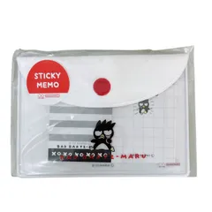 バッドばつ丸  ケース入り付箋   レトロ