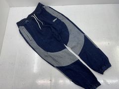 SAPEur パッチワークパンツ XLサイズ ダークブルー - メルカリ