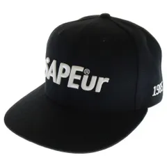 SAPEur サプール SNAPBACK /85 CAP L/XL BLACK SAPEur サプール SNAPBACK /85 CAP L/XL BLACK 帽子
