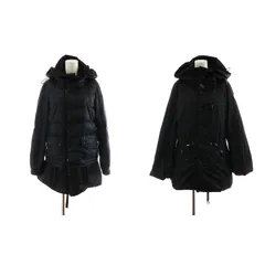 モンクレール MONCLER × サカイ sacai セリナ SERINA ダウンコート ロング丈 フード リバーシブル アウター 0 S 黒 ブラック 0209S4640250 /AN15のサムネイル