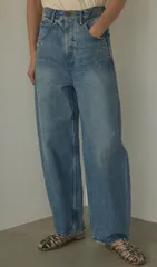 BLACK BY MOUSSY PUNA vintage long denim(プナビンテージロングデニム)011-0631